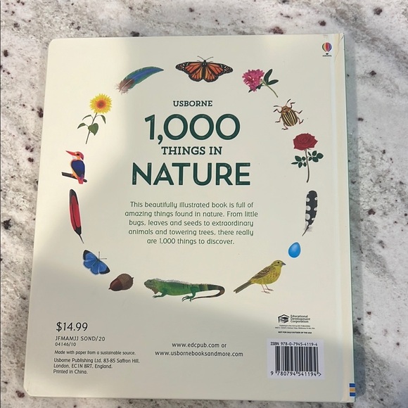 Born 1,000 Things in Nature Book - Colorful Edition - Picture 5 of 7
